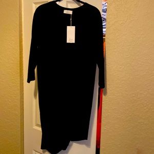 Brand new Zara black short dress - long/med sleeve